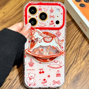 红马摇摇乐磁吸支架适用NOthing 2A/3手机壳2谷歌Pixel9/10PRO/87可爱Pmote edge60pro新年56华硕ROG9/54软壳