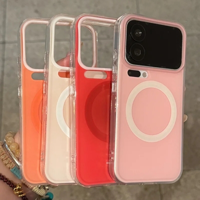 多巴胺内嵌磁吸壳适用vivo IQOO NEO10手机壳15/13/12/11S/Z10TURBO+简约Neo8/75/Z9X纯色U5e/10女Z3x大孔Z7x