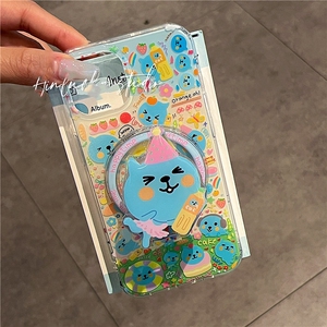 趣味酷儿磁吸支架y200适用vivo x300/X100S/S17t软X60/X70PRO手机壳x90/y35/y78t/S20/V29/Y36t女S19可爱Y76s