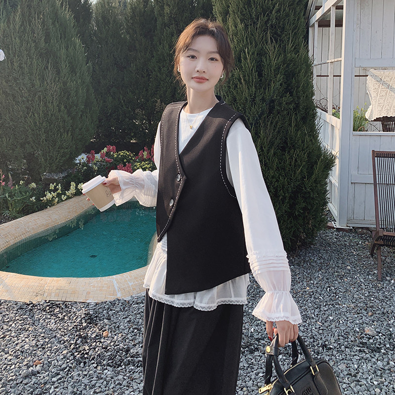 新品!重工白色蕾丝TP135k188,女装套装/套裙,2C060