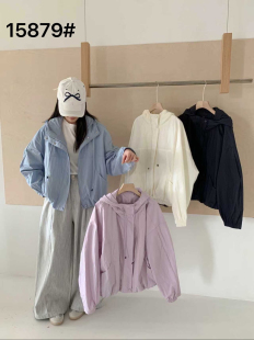 重磅牛货 连帽短外套女宽松休闲夹克百搭廓形冲锋衣 2026春季