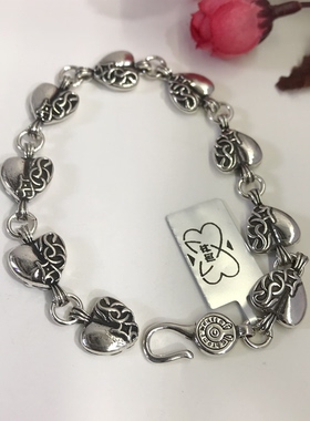 向卉意大利中古925银手链