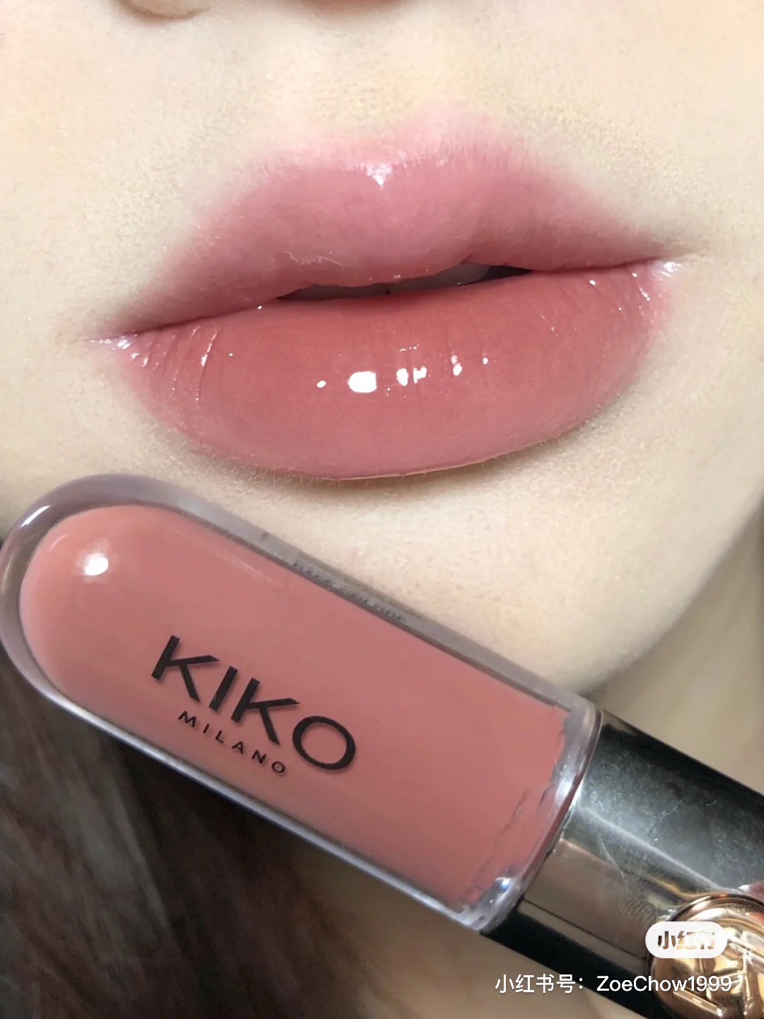 kiko双头唇釉口红126透明唇蜜107/104/105不掉色127不沾杯不脱色