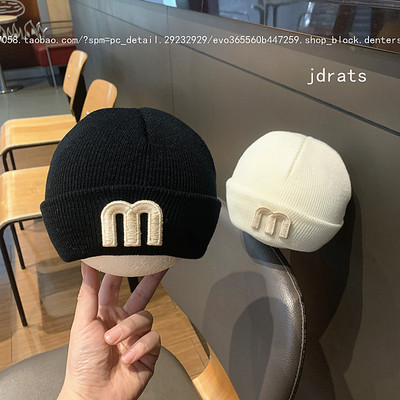 新生儿帽子秋冬季毛线帽