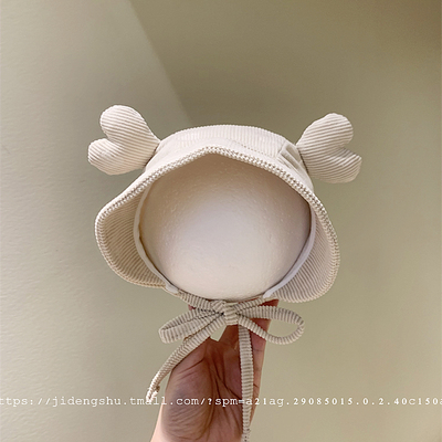 宝宝帽子春秋婴儿遮阳帽男宝女宝