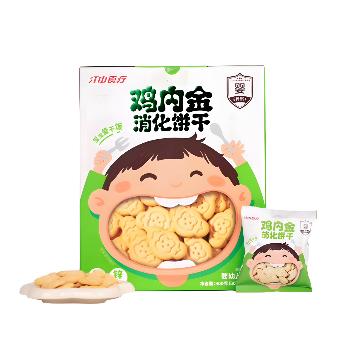 山姆代购鸡内金消化饼干宝宝辅食营养健康零食