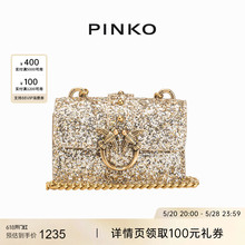 【年中特惠】PINKO 闪片粒纹迷你飞鸟燕子包100064A0FA