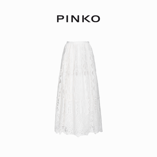 PINKO洞洞款设计伞形半裙