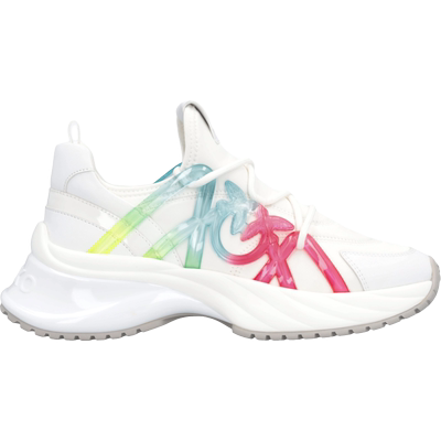 女士飞鸟徽标装饰运动鞋