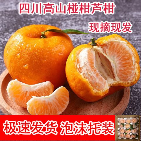 四川眉山椪柑芦柑新鲜孕妇水果应季橘子整箱