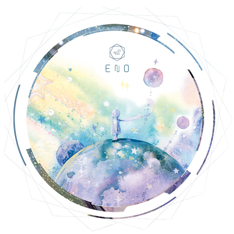 ENO 特殊油墨 星夜飞行 和纸胶带 by:ENOFNO