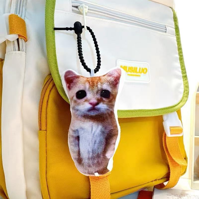可颂猫小曲语音挂件玩具