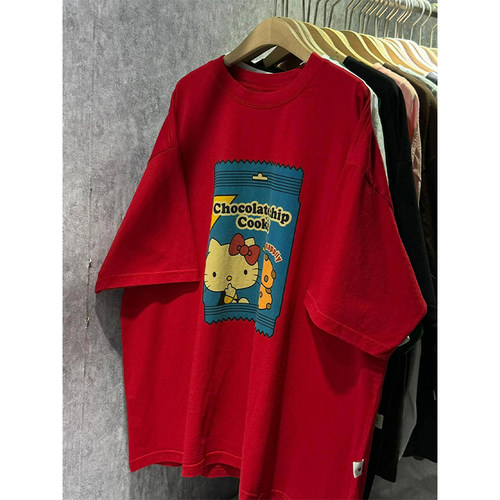 趣味卡通可爱印花短袖T恤女上衣