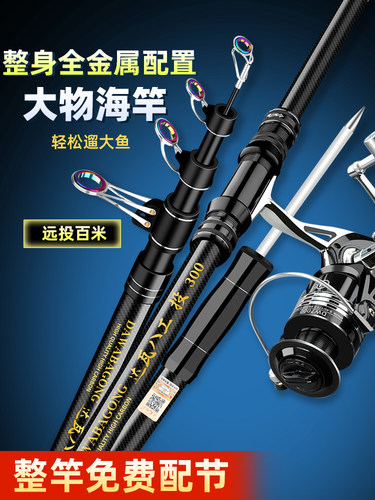 达瓦八工海竿抛竿远投竿海钓杆