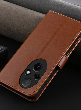 适用荣耀200手机壳honor200pro翻盖式皮套新款ELI一AN00保护套ELP硅胶防摔全包边5G男女创意个性外壳华为侧翻