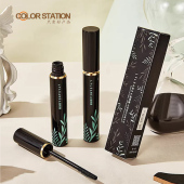 丽莉薇绿珊瑚纤长睫毛膏防水防汗浓密打底卷翘持妆速干不易晕染