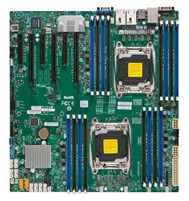 超微 SUPERMICRO X10DRI-T 主板 C612 支持 2011 V3 万兆网口询价