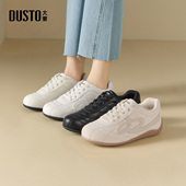 大东德训鞋 休闲平底低跟圆头系带软底小众C0232 新款 女鞋 2026春季