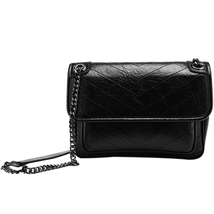 〖WP〗DUSTO时尚女包夏季新款欧美风纯色流浪包单肩手提女包0007