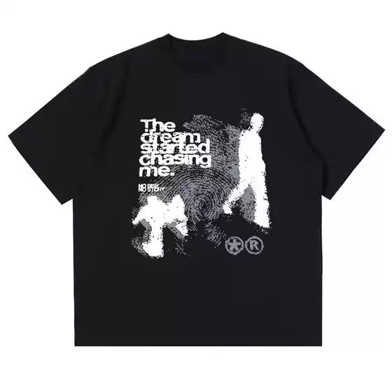 Oversized T Shirt Men Hip Hop T-Shirt Vintage 90s Setwear