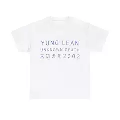 Yung Lean Unknown Death 2002 Album Tour Merch T-Shirt