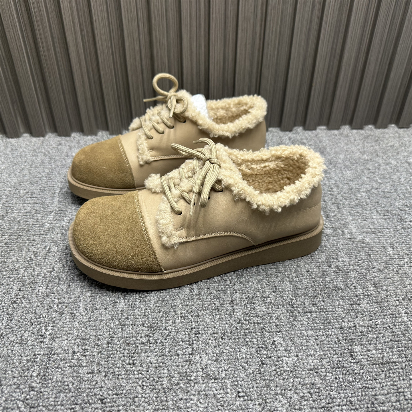 处理清仓真皮加绒勃肯鞋女