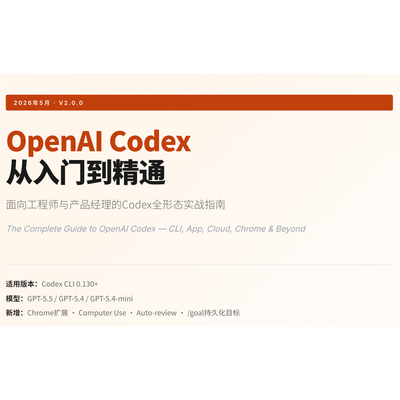 OpenAI Codex从入门到精通实战指南