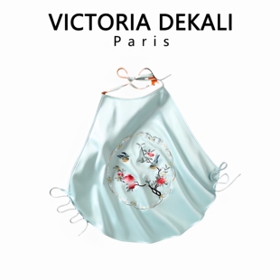 ROSE 中国风古代护肚子内衣绣花吊带 VAVA苏绣刺绣肚兜套装