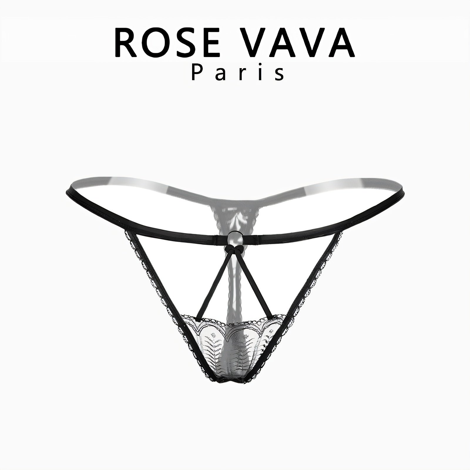 ROSE VAVA 镂空性感丁字裤透明蕾丝弹力内裤女诱惑无痕t裤,女士内衣/男士内衣/家居服,女丁字裤,淘宝优惠券,粉丝福利购,淘宝优惠卷