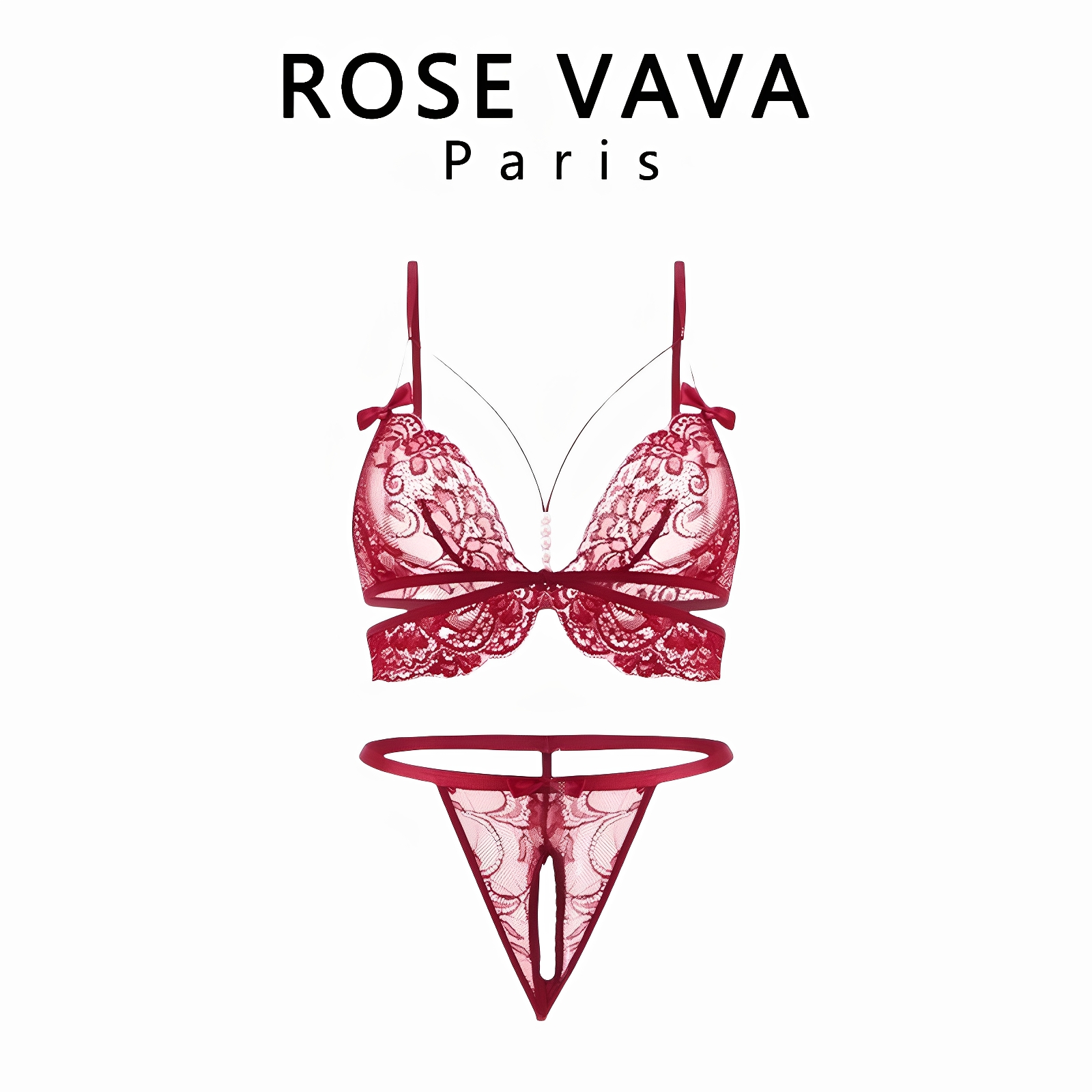 性感内衣女蕾丝纯欲文胸套装