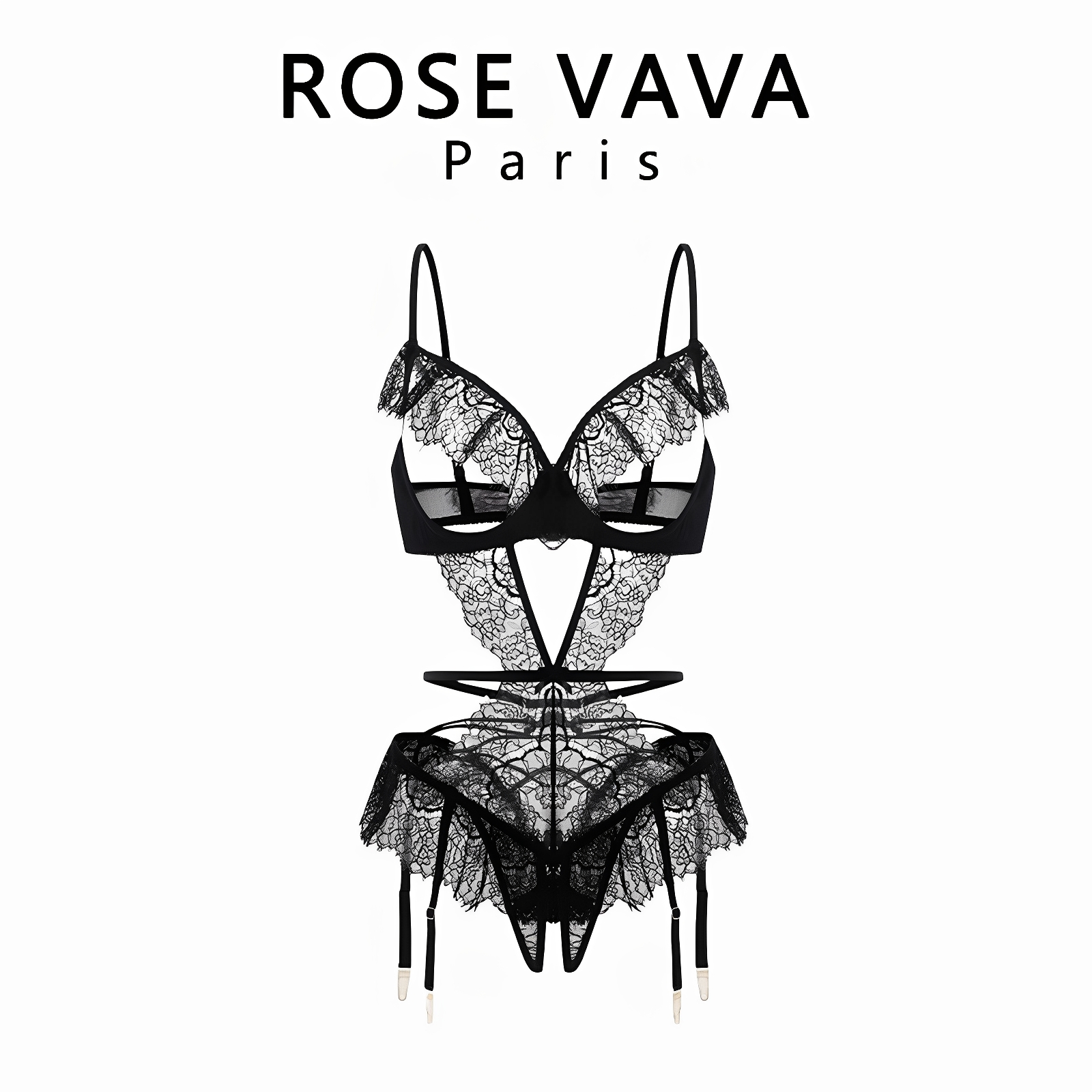 连体衣睫毛蕾丝性感蕾丝内衣套装