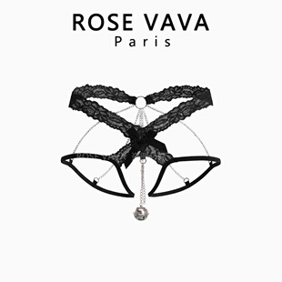 ROSE VAVA 丁字内裤女2026新款舒服性感低腰蕾丝男朋友喜欢