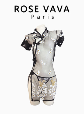 ROSE VAVA内衣女角色扮演睡裙约会诱惑免脱尺度大qqny