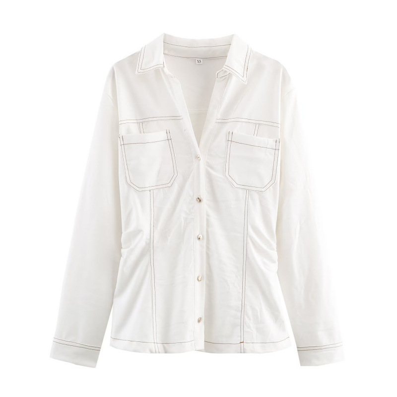 跨境欧美女装速卖通爆款时尚休闲修身牛仔衬衫+缉明线喇叭裤套装