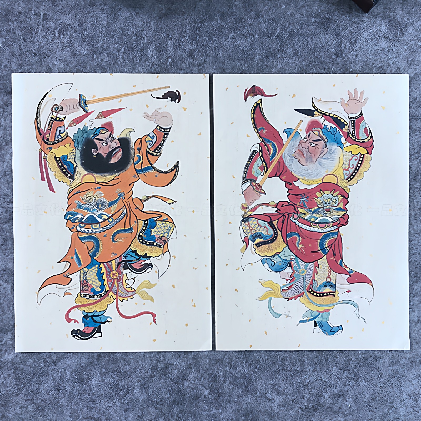 马年春节传统复古门神年画钟馗赐福字贴增福财神仿古老式秦琼敬德,节庆用品/礼品,门神,淘宝优惠券,粉丝福利购,淘宝优惠卷