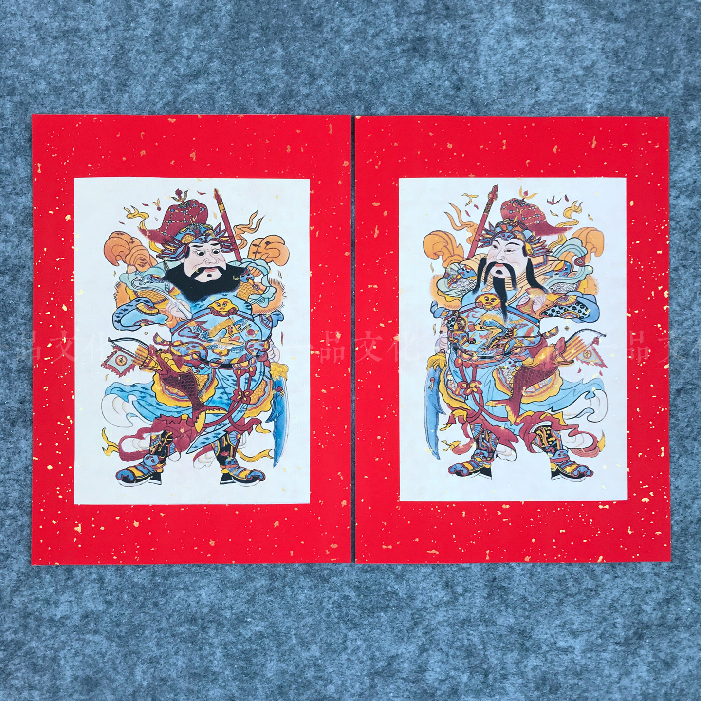 马年春节传统年画门神郁垒神荼怀旧贴画红色过年装饰画祈福年画,特色手工艺,年画,淘宝优惠券,粉丝福利购,淘宝优惠卷