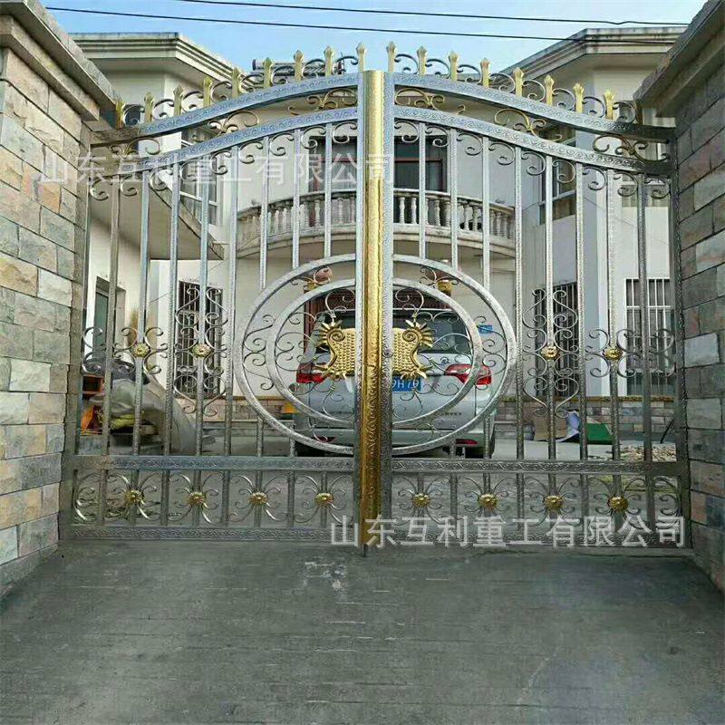 花架大门楼梯弯花设备 圆钢方钢管材弯花机 P型铁艺大门弯花机