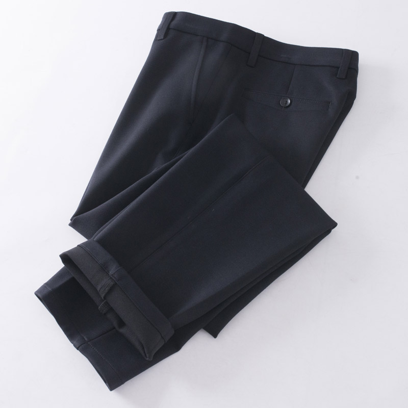 休闲西裤中年爸爸装商务工装长裤