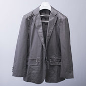 品牌尾货男士 修身 防风防水西装 孤品清货只有165 外套春秋季 小西服