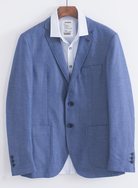 品牌撤柜BMSK单排扣休闲西服小西装修身单西外套【新疆西藏专链】