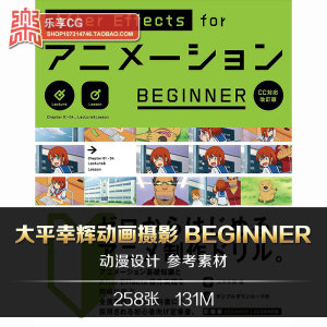大平幸辉动画摄影技法After effects BEGINNER美术参考资料素材