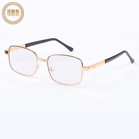 太阳镜墨镜全框水晶石头镜养目白色男款茶色眼睛水晶眼镜平光