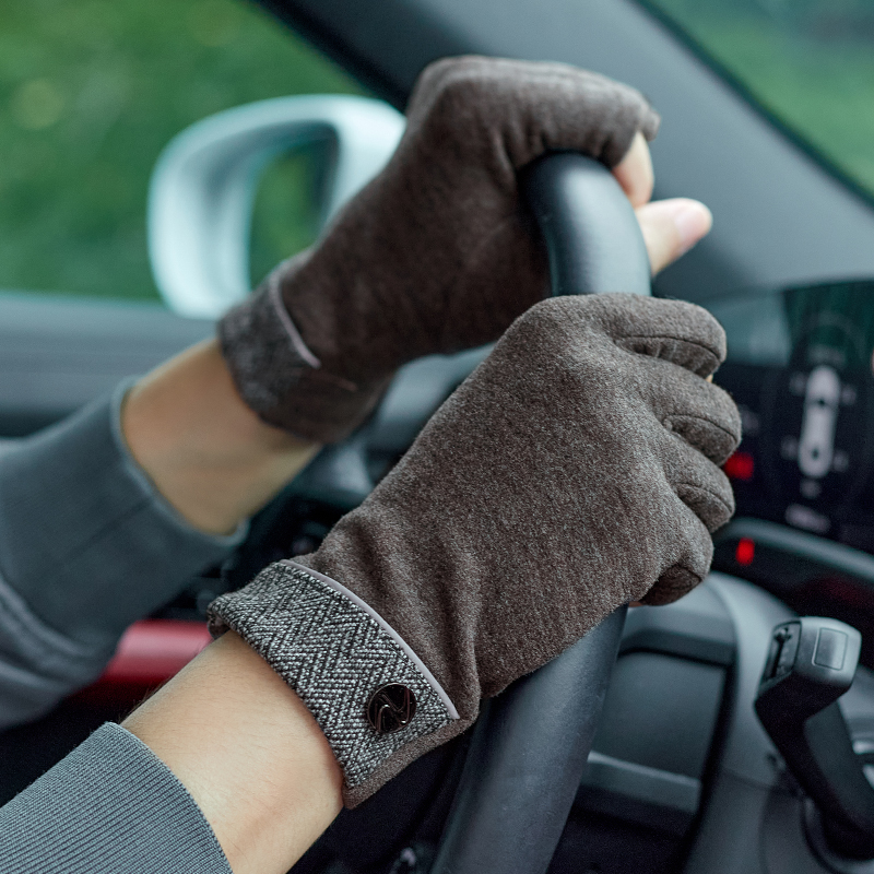 男士半指五指手套薄款保暖