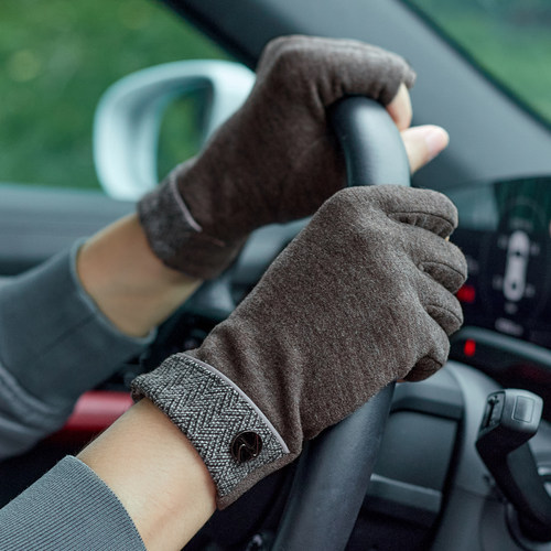 男士半指五指手套薄款保暖