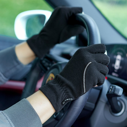 春秋半指手套男薄款弹力冬季保暖