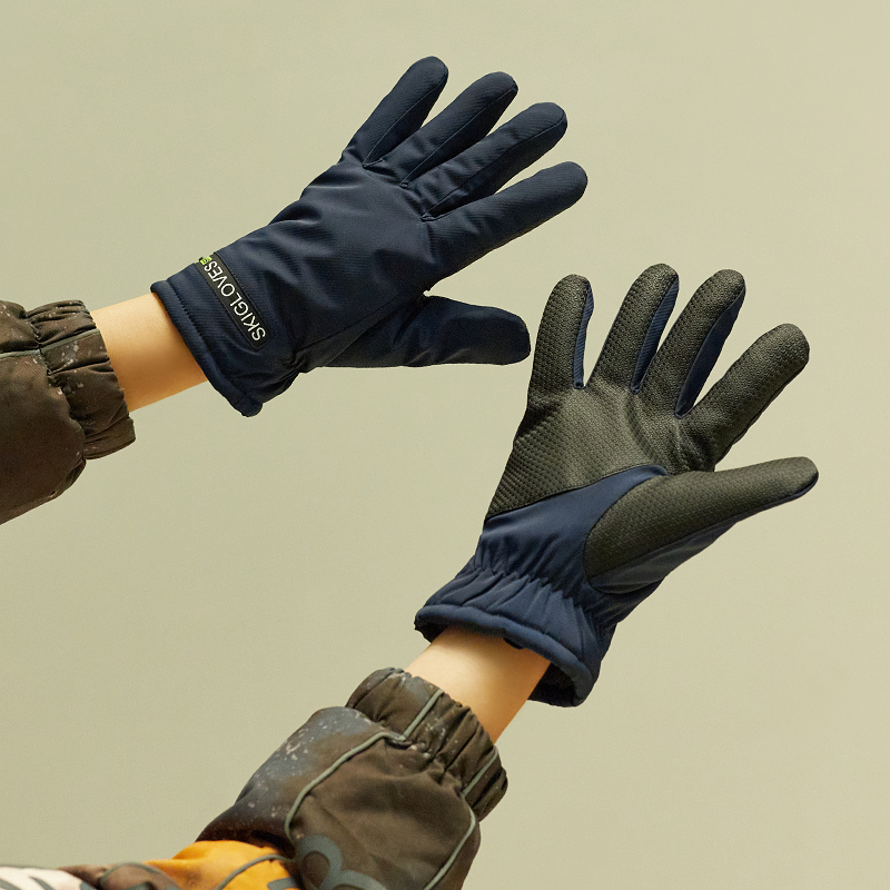 男士手套防风防水加绒加厚保暖