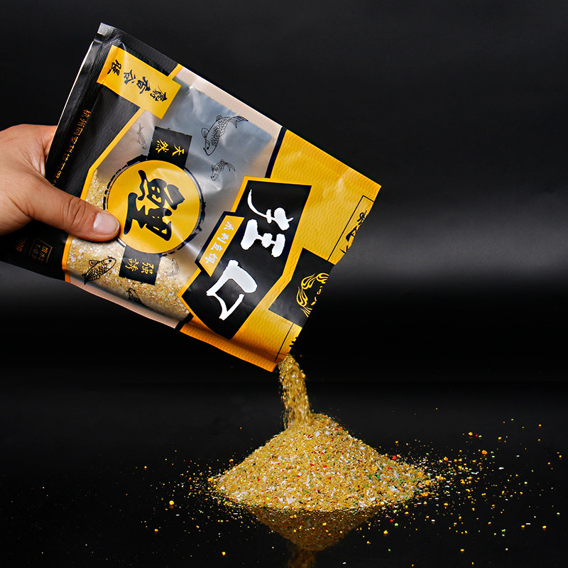 熊火狂口鲫鱼鱼饵饵料鲤鱼鲢鳙草鱼饵料黑坑小药配方饵料鱼料鱼食