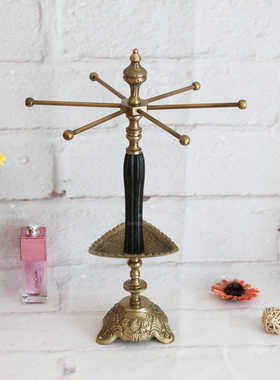 展示架卧室首饰架BY家居黄铜