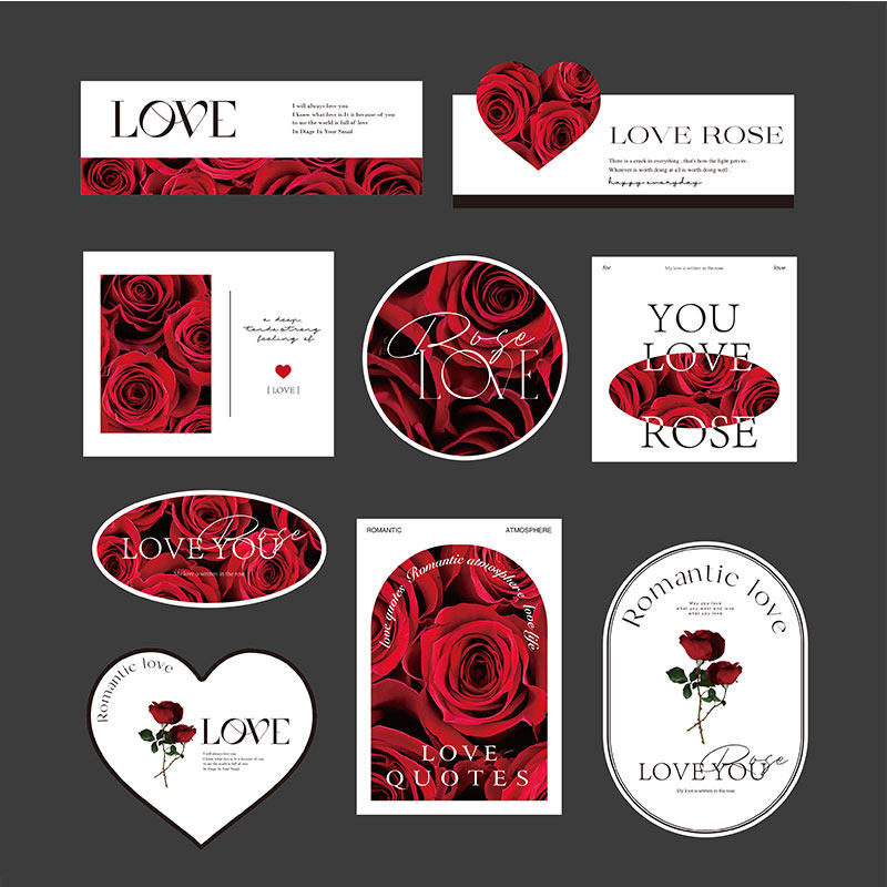 花中情 情人节告白红色玫瑰之心卡片鲜花花束包装贺卡花艺diy材料,节庆用品/礼品,贺卡/卡片,淘宝优惠券,粉丝福利购,淘宝优惠卷