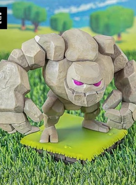 supercell皇室战争部落冲突正版CLASH胜利系列手办新戈仑石人全新